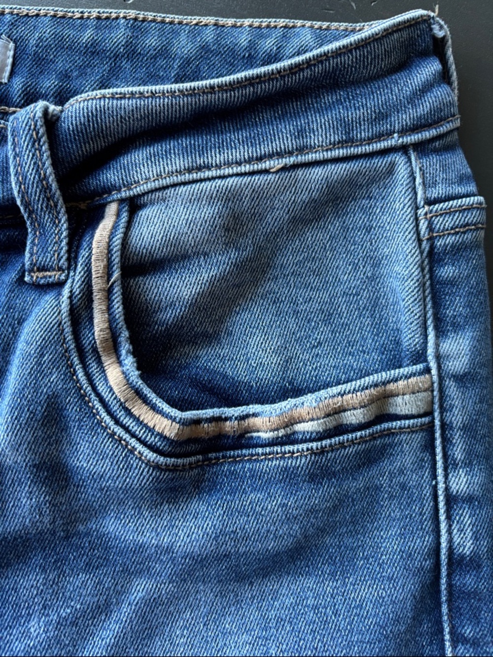 KanCan Blue High-Rise Flare Jeans Women’s size 28 - Picture 5 of 9